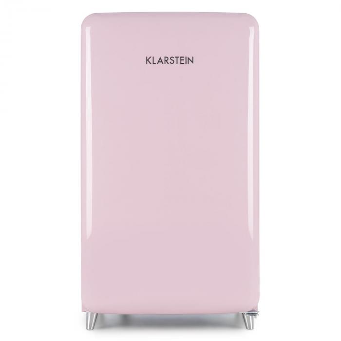 PopArt Pink Retro Refrigerator A++ 108 l / 13 l Freezer Pink Pink