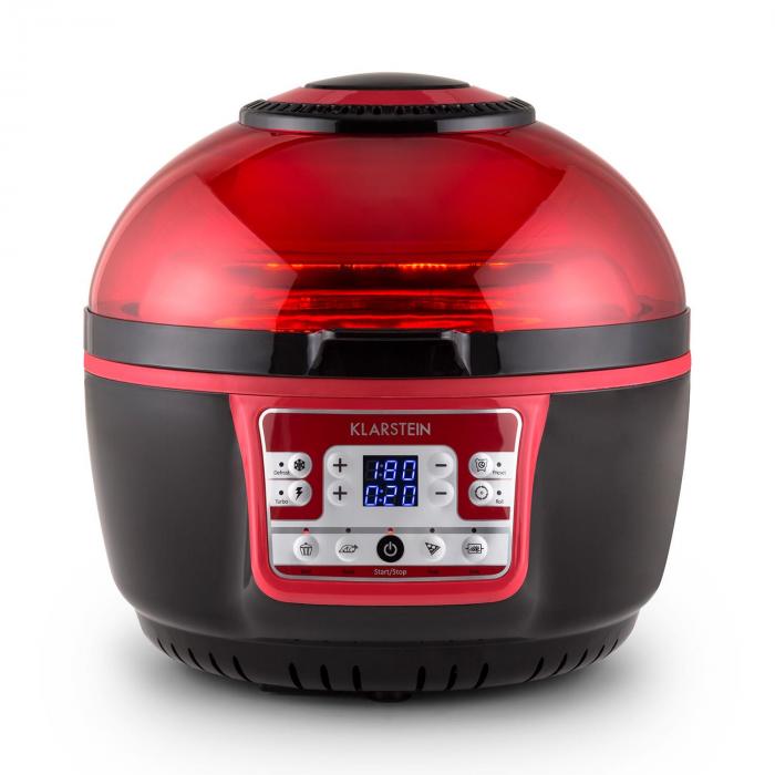 9 quart black led slimline air fryer plus by powerxl
